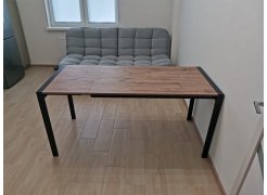 Стол Центавр дуб галифакс / черный матовый фото покупателя 19