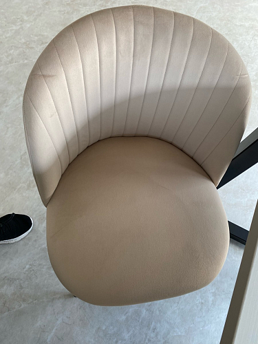 Стул на металлокаркасе Gabi 1 light purple / black фото покупателя 250