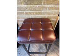 Барный стул Лофт кожзам d1 / черный матовый фото покупателя 118