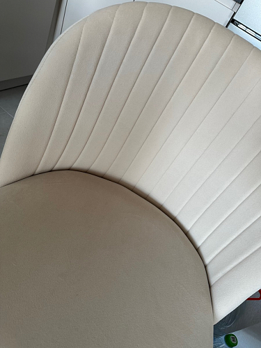 Стул на металлокаркасе Gabi latte / gold / black фото покупателя 212