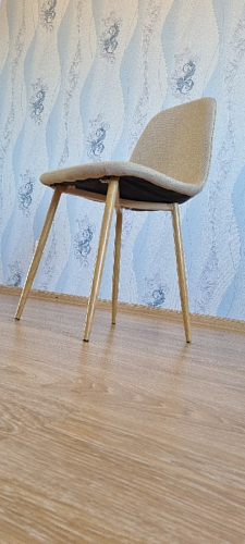 Стул на металлокаркасе Lilu dark grey / black фото покупателя 95