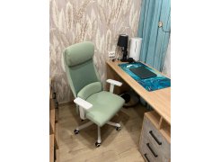 Компьютерное кресло Salta light green / white фото покупателя 18