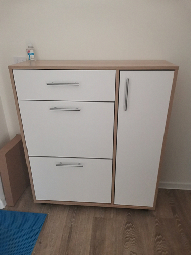 Обувница ТП-4 дуб сонома / белый фото покупателя 12