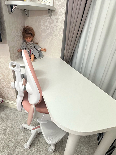 Компьютерное кресло Miracle/Миракл голубое фото покупателя 8