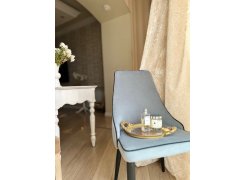 Стул на металлокаркасе Kora green / black фото покупателя 287