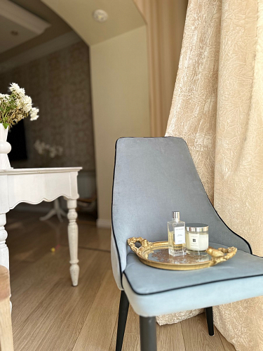 Стул на металлокаркасе Kora green / black фото покупателя 287