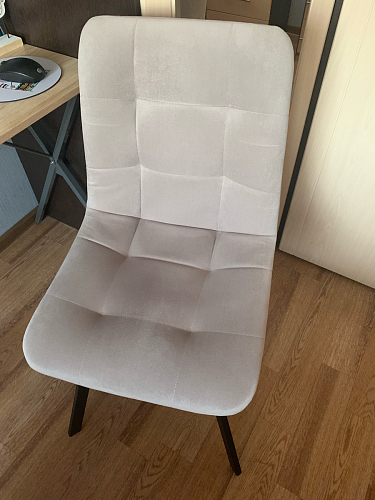 Стул на металлокаркасе Чилли зеленый / черный фото покупателя 787