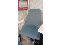 Стул на металлокаркасе Kora green / black фото покупателя 35