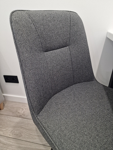 Комплект поворотных стульев Texas 1 светло-серый / черный 4 шт фото покупателя 5