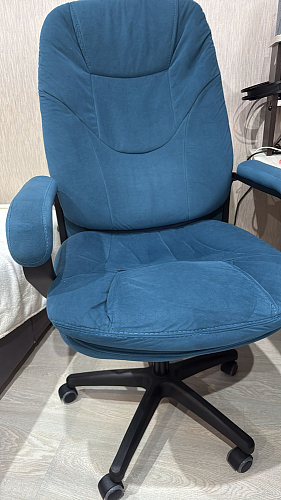 Компьютерное кресло Comfort lux серый фото покупателя 83