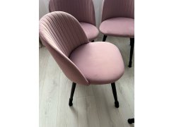 Стул на металлокаркасе Gabi 1 gray / black фото покупателя 196