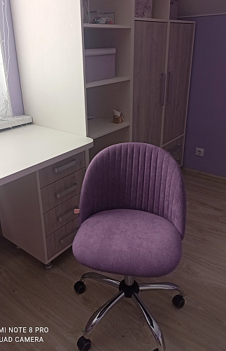 Компьютерное кресло Melody молочное фото покупателя 195