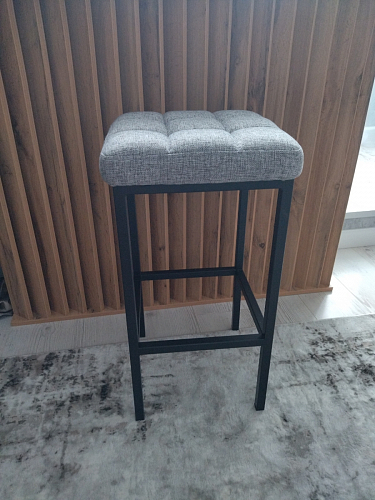 Барный стул Лофт линкольн белый / белый матовый фото покупателя 93