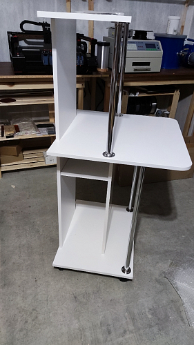 Компьютерный стол КСТ-12 белый фото покупателя 18