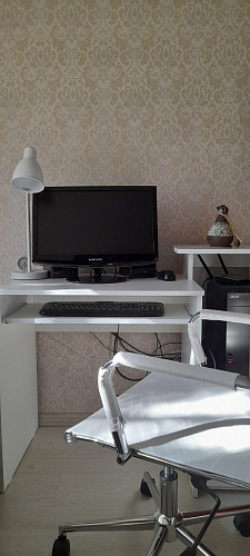 Стол компьютерный Джаз-24 правый венге фото покупателя 93