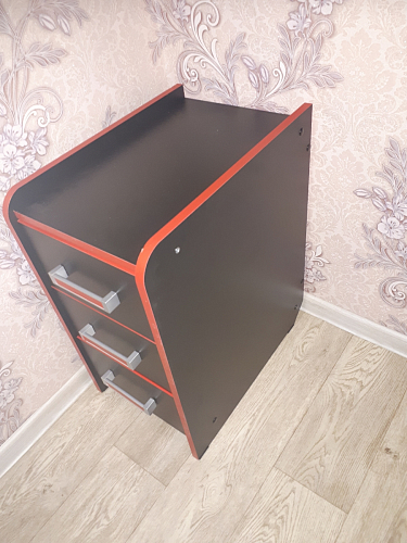 Тумба Ханна черная / красная - Уцененный экземпляр фото покупателя 71