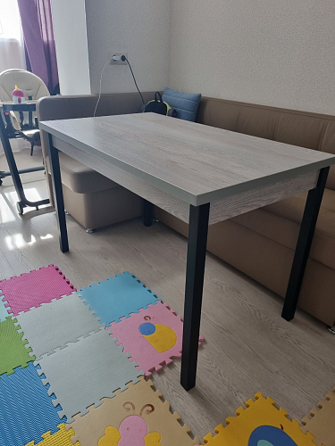 Стол Оригон файерстоун / черный матовый фото покупателя 4