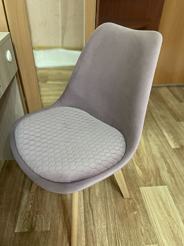 Стул Bonuss blue / wooden legs фото покупателя 100