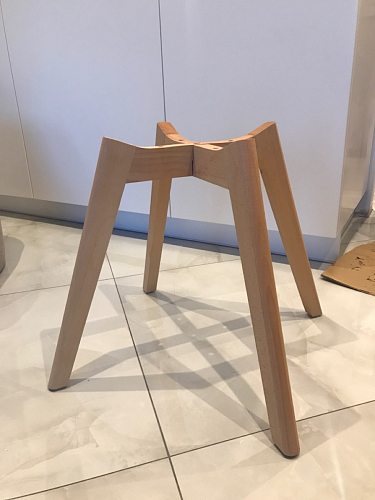 Деревянный стул Bonuss light gray / wood фото покупателя 112