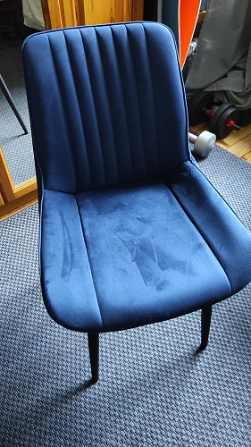 Стул на металлокаркасе Седа К кирпичный / черный фото покупателя 35