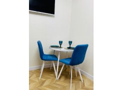 Стул на металлокаркасе Чилли горчичный / белый фото покупателя 358