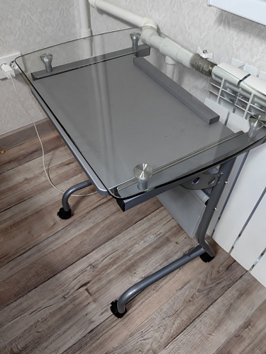 Компьютерный стол Riko black фото покупателя 4