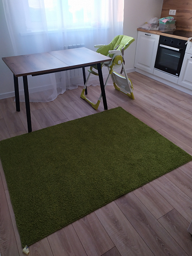 Стол раскладной Колон Лофт 120 32 мм дуб галифакс табако / черный матовый фото покупателя 72