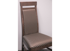 Деревянный стул Амиата бежевый / орех из шоурума 4