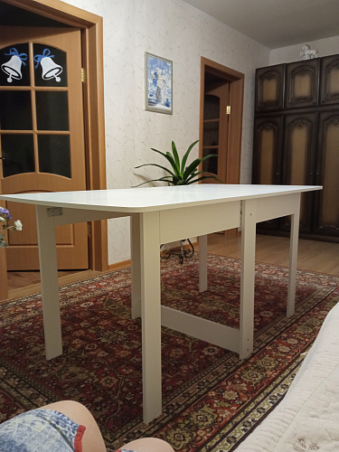 Стол-книжка СтК4 венге / дуб молочный фото покупателя 7