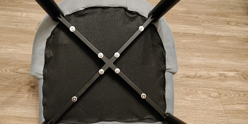 Стул на металлокаркасе Kora black / gray фото покупателя 135