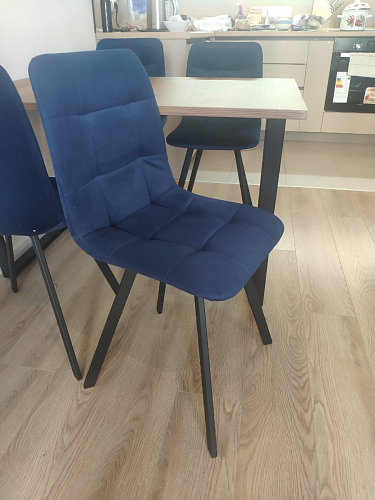 Стул на металлокаркасе Чилли зеленый / белый каркас фото покупателя 491