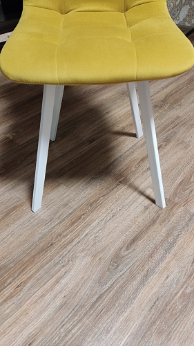 Стул на металлокаркасе Чилли светло-серый / белый каркас фото покупателя 201