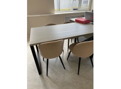 Стул на металлокаркасе Gabi blue / black фото покупателя 249