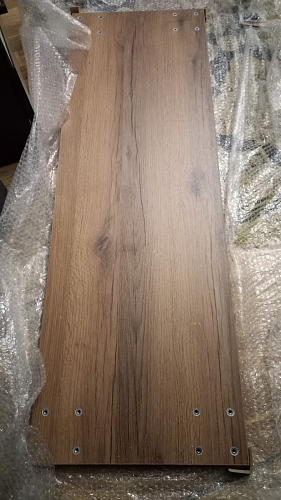 Барная стойка Дилан Лофт 120х40х98 дуб делано темный фото покупателя 147