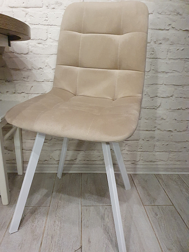 Стул на металлокаркасе Чилли черный / зеленый фото покупателя 1135