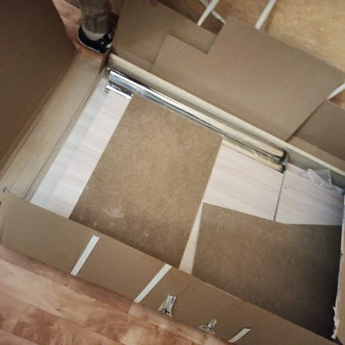 Тумба Хай-тек 420 с тремя ящиками дуб сонома фото покупателя 7