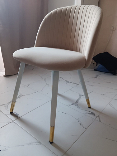 Стул на металлокаркасе Gabi gray / black фото покупателя 247