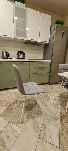 Стул на металлокаркасе Чилли синий / белый фото покупателя 799