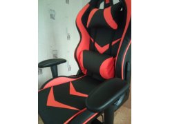 Компьютерное кресло Racer черное / голубое фото покупателя 103