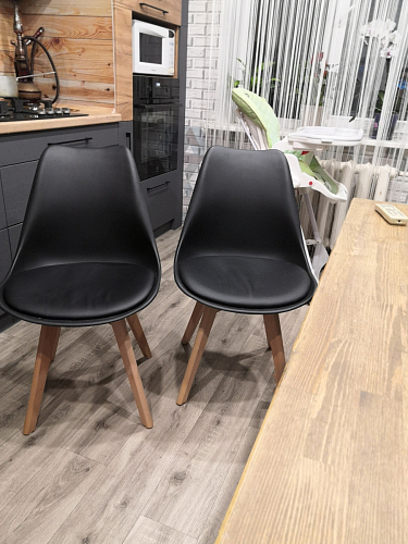 Деревянный стул Bonuss green / grey фото покупателя 109