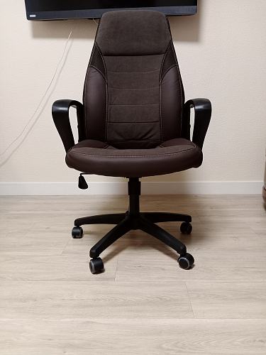 Компьютерное кресло Inter/Интер черный / серый фото покупателя 1