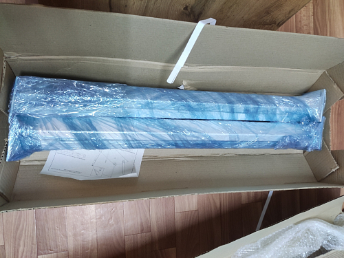 Стол Тринити Лофт 120 32 мм дуб галифакс табако / черный матовый фото покупателя 688