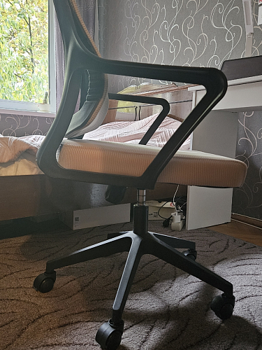 Компьютерное кресло Rino light gray / white фото покупателя 6