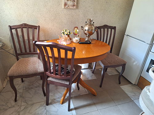 Деревянный стул Виньетта белый / лайн белый люкс фото покупателя 4