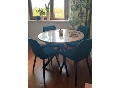 Стул на металлокаркасе Седа К 02 светло-серый / белый фото покупателя 60