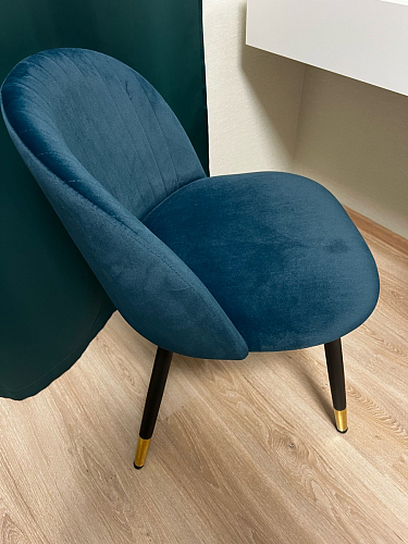 Стул на металлокаркасе Gabi latte / gold / black фото покупателя 713