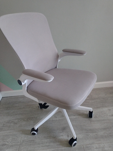 Компьютерное кресло Konfi dark gray / pink / white фото покупателя 284