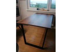 Стол Лота Лофт 140 25 мм юта / белый матовый фото покупателя 626