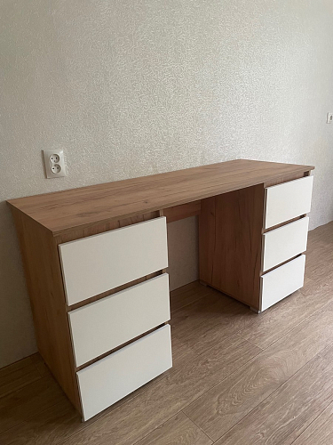 Письменный стол Элла ПС 02 белый / белый фото покупателя 11