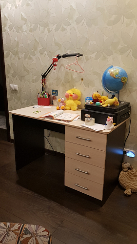 Стол письменный СП4 дуб молочный фото покупателя 2